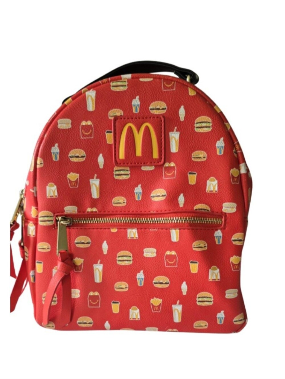 Mad Engine McDonald’s Mealtime Favorites Allover Print Mini Backpack Graphic Bag